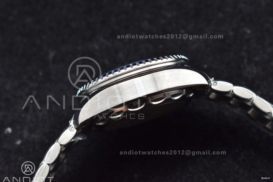 1:1 Black Edition SS TF Seamaster on A2824 Ceramic Blue Bezel Bracelet Best Dial Deep 6000M SS Ultra 0103